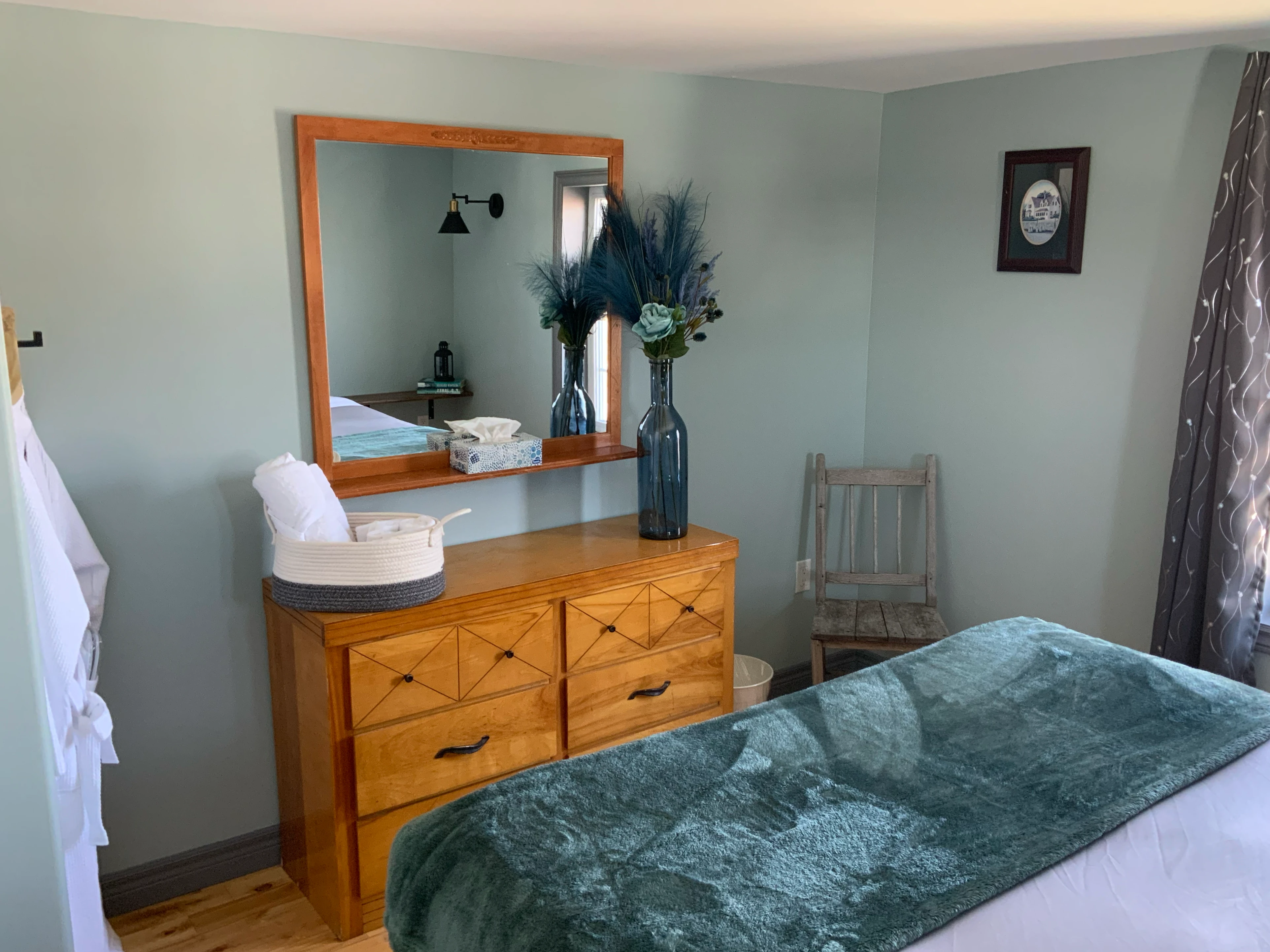 Farmhouse interior view