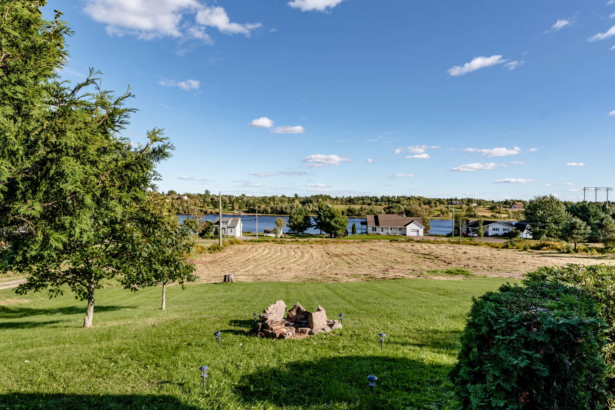 Farmhouse view