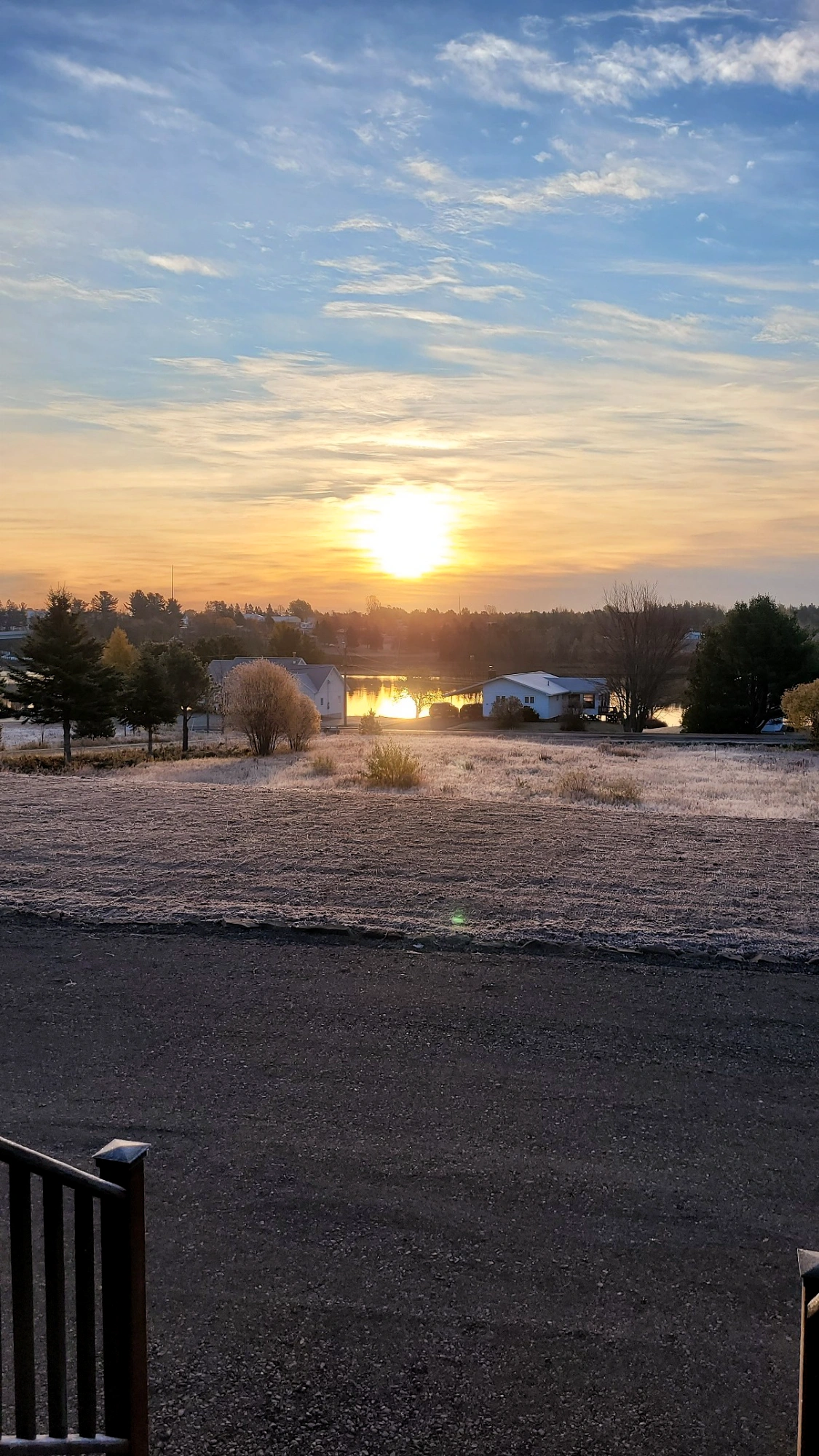 The Spruce sunrise